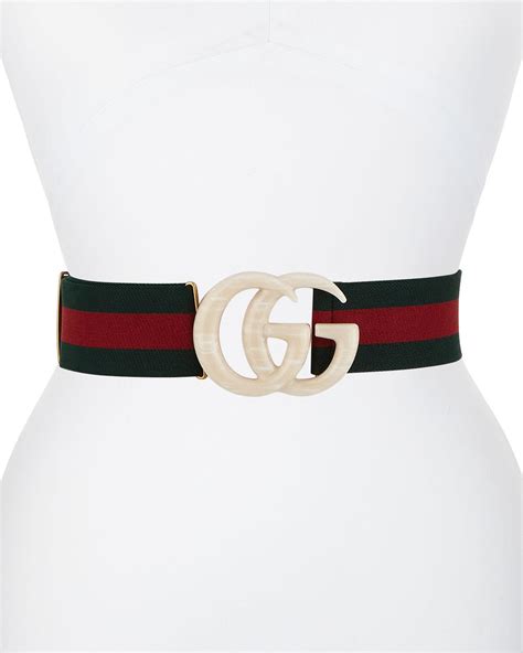 gucci elastic web belt|where to buy gucci belts.